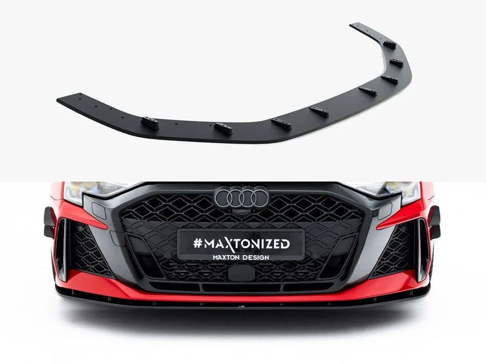 Maxton Street PRO Front Splitter Audi RS3 Sedan 8Y Facelift