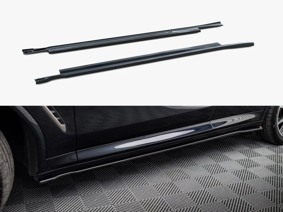 Maxton Side Skirts Diffusers V.1 BMW X4 M-Pack G02