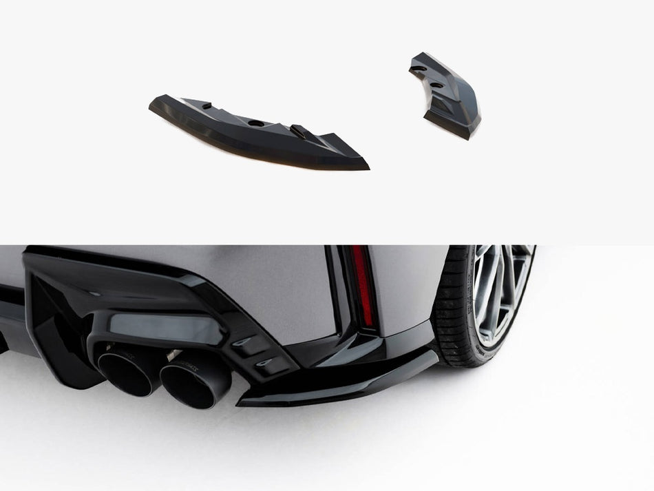 Maxton Rear Side Splitters V.1 BMW M135i F70