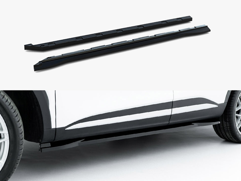 Maxton Side Skirts Diffusers MG HS Mk1 Facelift