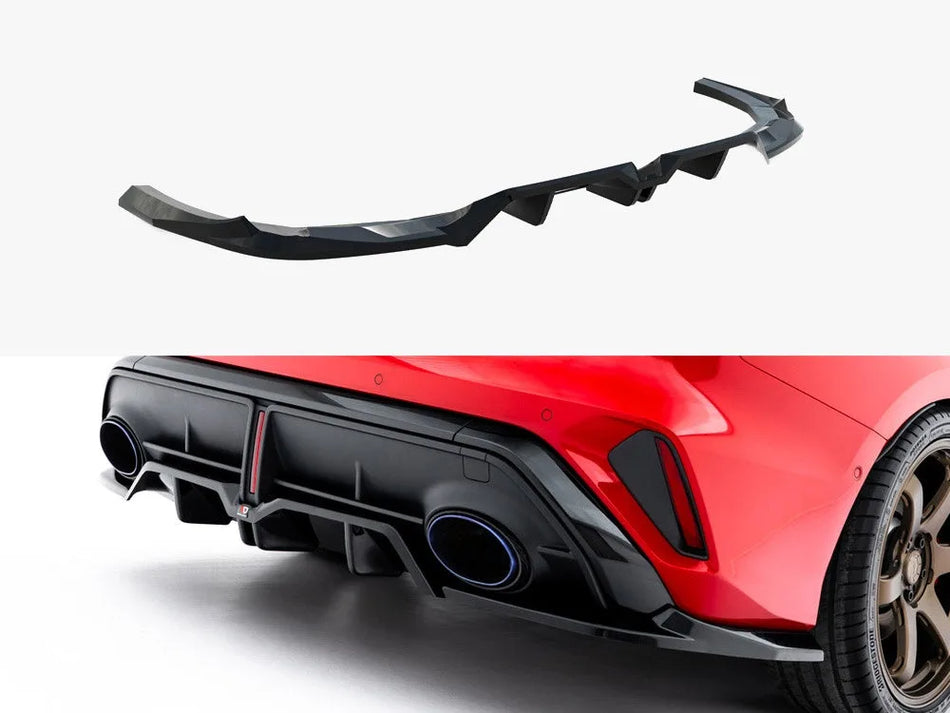 Maxton Rear Splitter (Vertical Bars) V.1 Audi RS3 Sedan 8Y Facelift