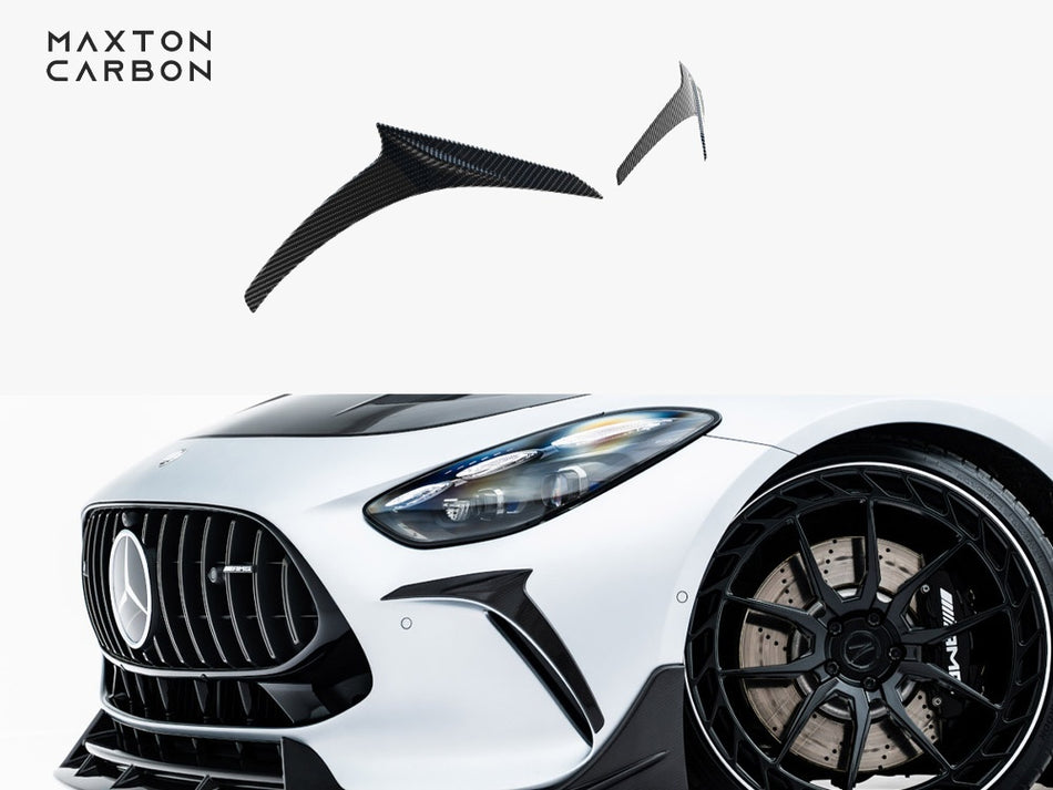 Maxton Prepreg Front Bumper Carbon Canards Mercedes-AMG GT 63 / 55 / 63 S E Performance C192