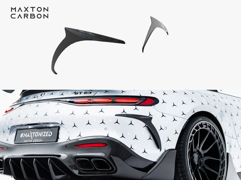 Maxton Prepreg Rear Bumper Carbon Canards Mercedes-AMG GT 63 / 55 / 63 S E Performance C192