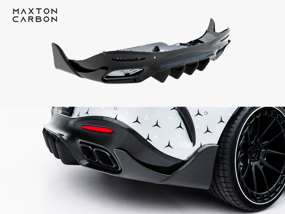 Maxton Prepreg Carbon Fiber Rear Diffuser Mercedes-AMG GT 63 / 55 / 63 S E Performance C192