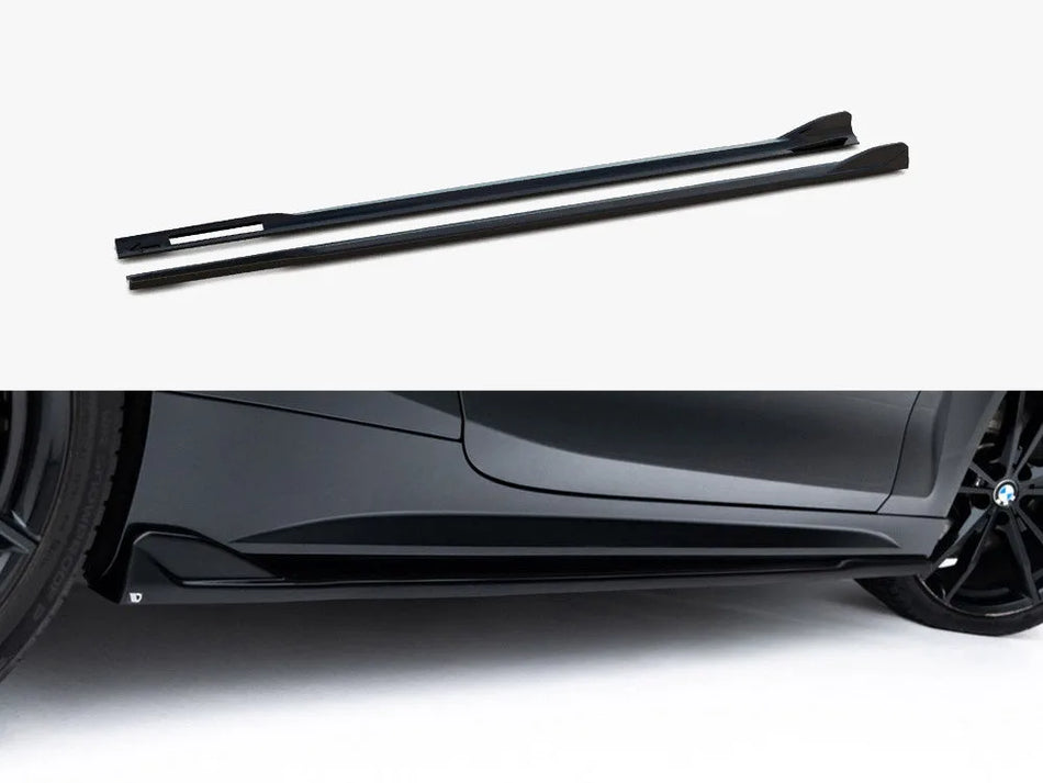 Maxton Side Skirts Diffusers V.2 BMW 4 M-Pack / M440i G22 / G23 / G22 Facelift / G23 Facelift