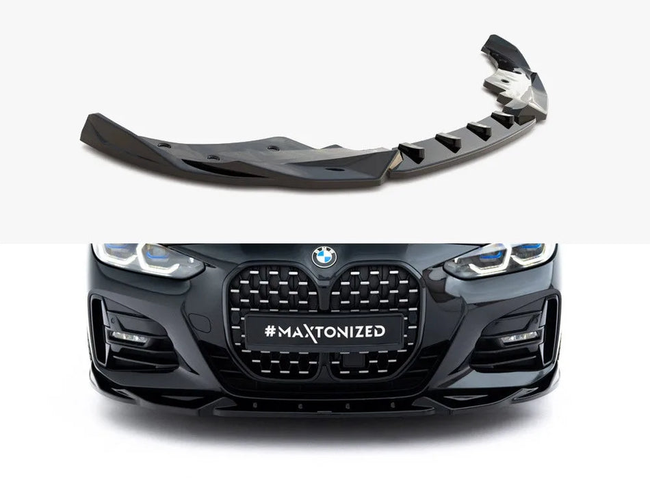Maxton Front Splitter V.2 BMW 4 M-Pack / M440i G22 / G23 / G22 Facelift / G23 Facelift