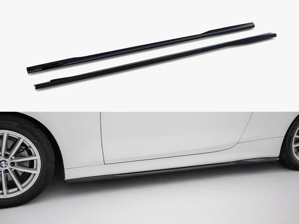 Maxton Side Skirts Diffusers BMW 4 Coupe / Cabrio G22 / G23