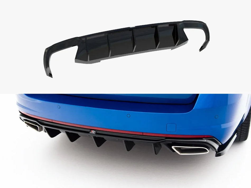 Maxton Rear Valance V.2 Skoda Octavia RS Mk3 / Mk3 FL Hatchback / Estate (Diesel)