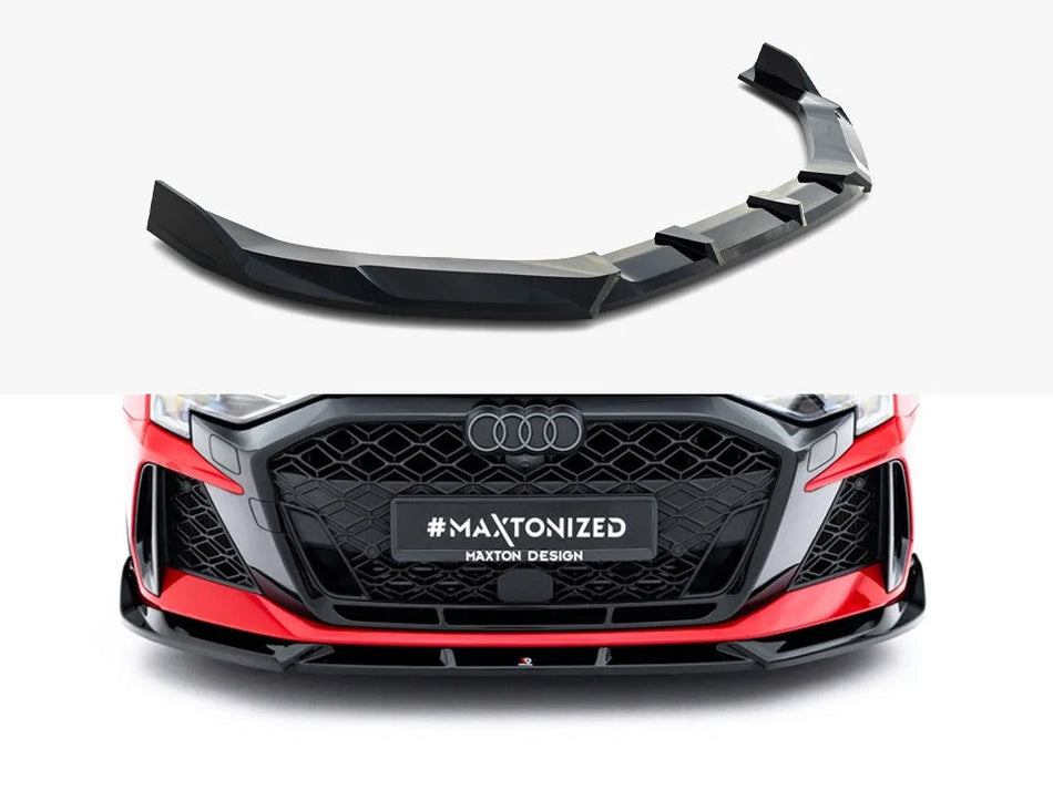 Maxton Front Splitter V.3 Audi RS3 Sedan 8Y Facelift