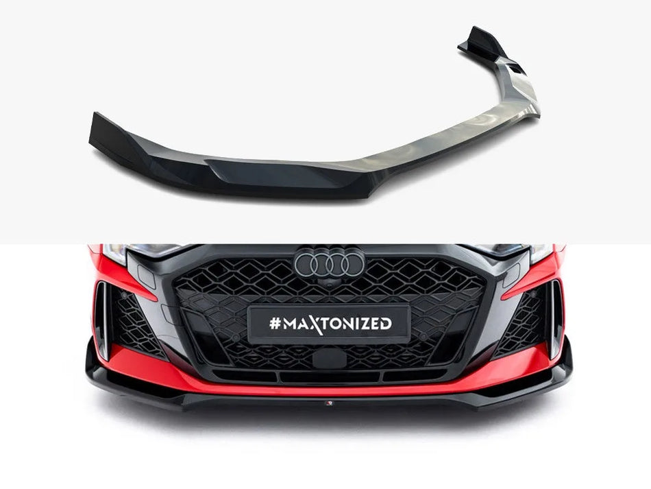 Maxton Front Splitter V.2 Audi RS3 Sedan 8Y Facelift