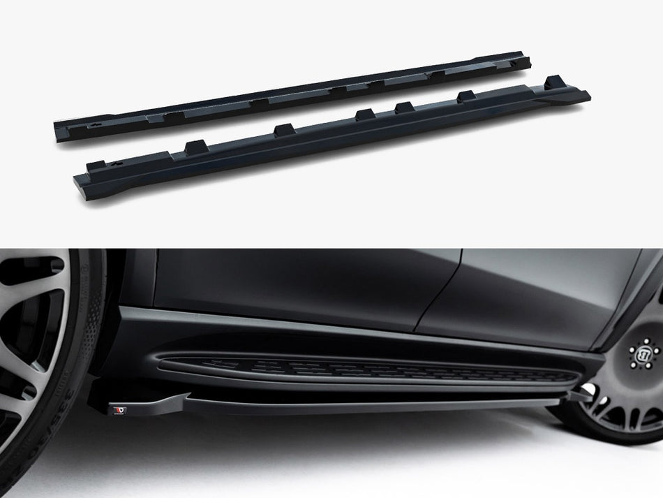 Maxton Side Skirts Diffusers V.3 Mercedes-Benz GLS AMG-Line X167 / X167 Facelift