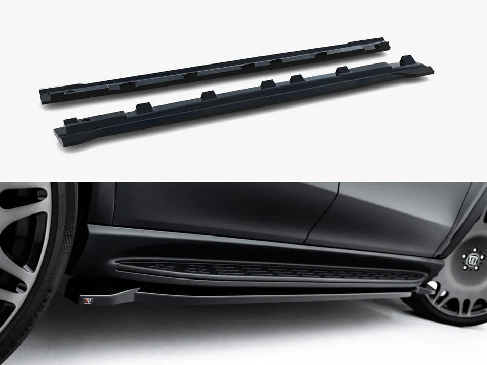 Maxton Side Skirts Diffusers V.3 Mercedes-Benz GLS AMG-Line X167 / X167 Facelift