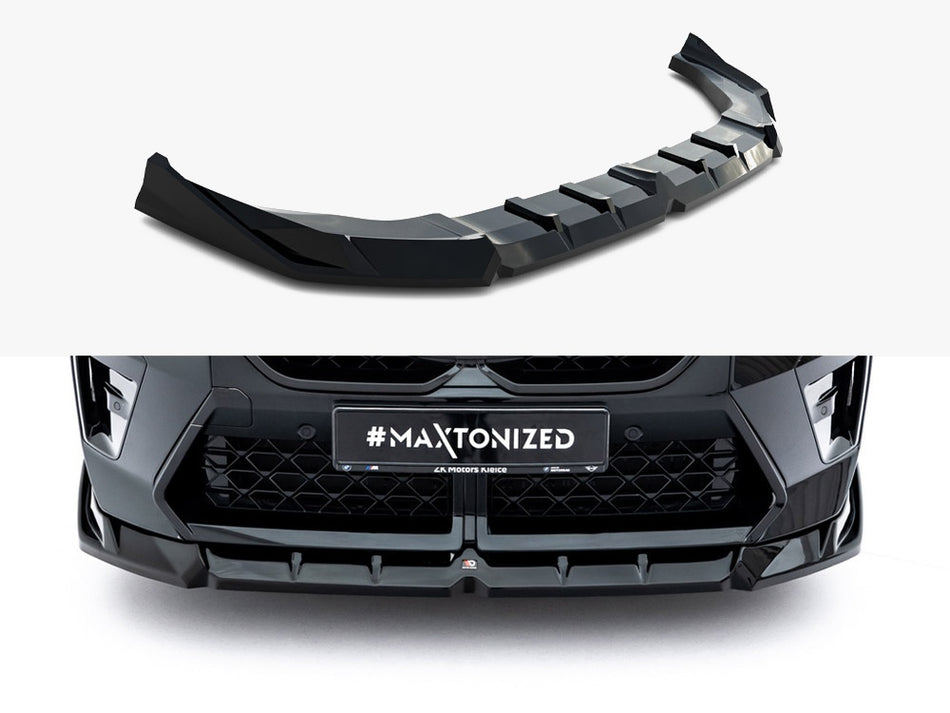 Maxton Front Splitter BMW X2 M-Pack / iX2 U10