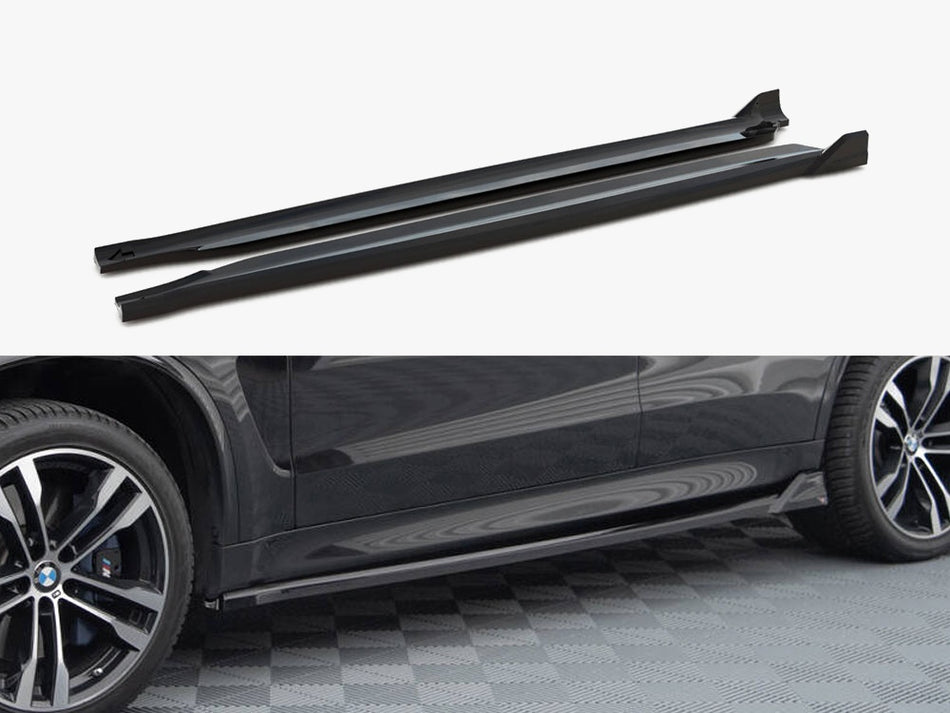 Maxton Side Skirts Diffusers V.2 BMW X5 M-Pack F15