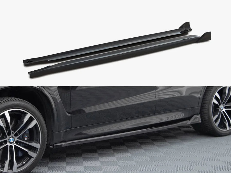 Maxton Side Skirts Diffusers V.2 BMW X5 M-Pack F15