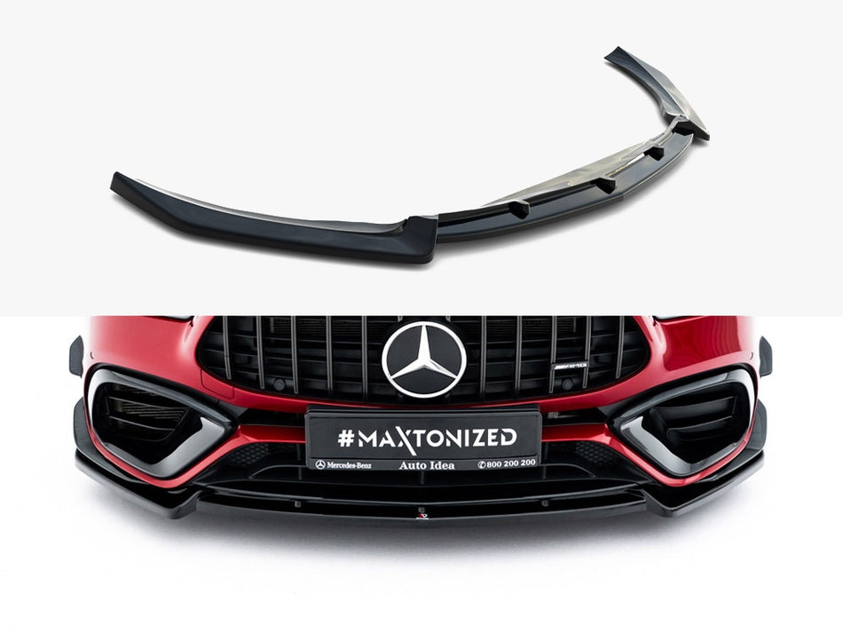 Maxton Front Splitter V.5 Mercedes-AMG CLA 45 Aero C118