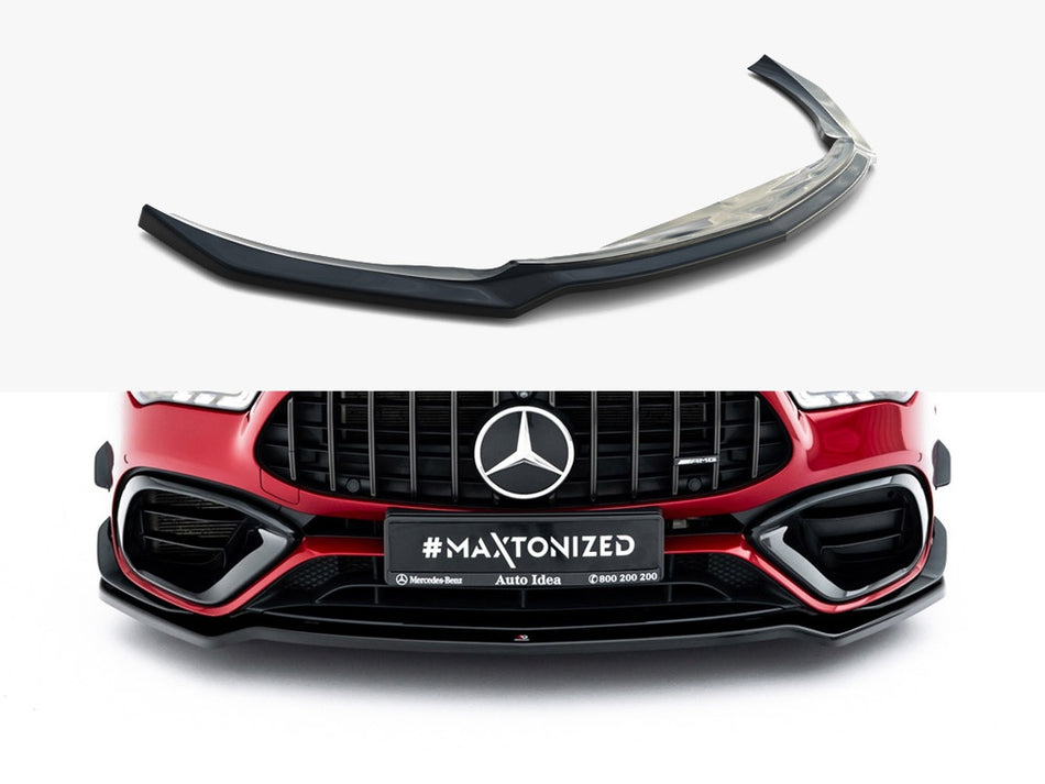 Maxton Front Splitter V.4 Mercedes-AMG CLA 45 Aero C118