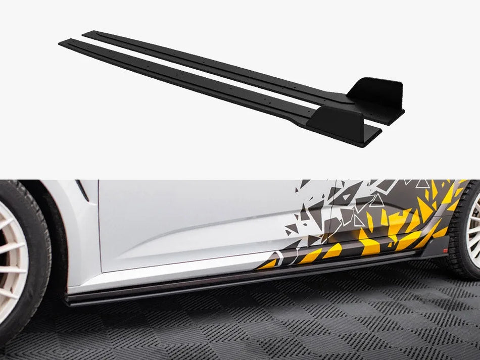 Maxton Street PRO Side Skirts Diffusers Renault Megane RS Mk4