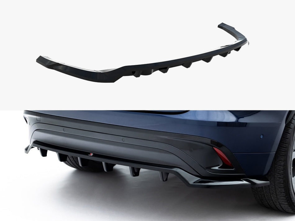 Maxton Rear Splitter (Vertical Bars) Jaguar F-Pace R-Sport Mk1 Facelift