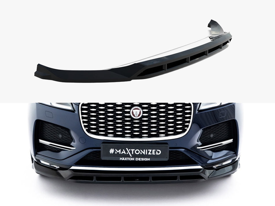 Maxton Front Splitter Jaguar F-Pace R-Sport Mk1 Facelift