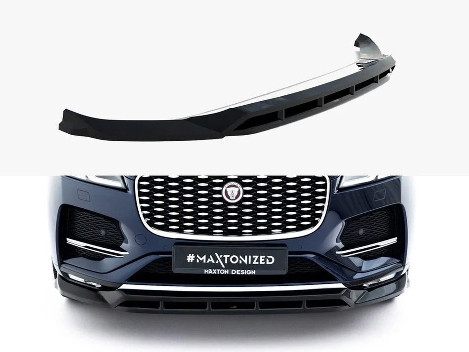Maxton Front Splitter Jaguar F-Pace R-Sport Mk1 Facelift