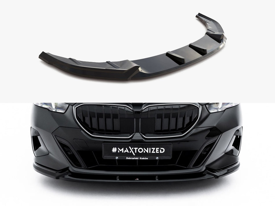 Maxton Front Splitter V.1 BMW 5 / i5 M-Pack Sedan / Touring G60 / G61