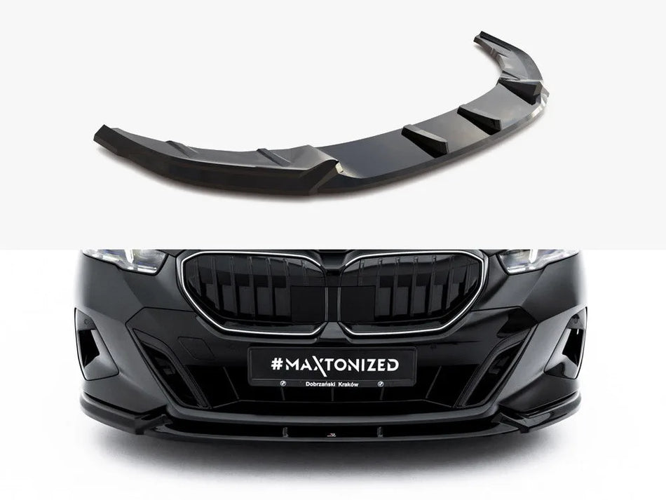 Maxton Front Splitter V.1 BMW 5 / i5 M-Pack Sedan / Touring G60 / G61
