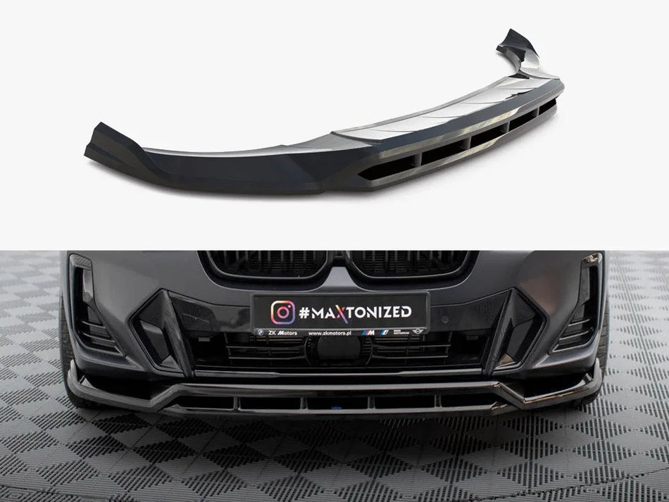 Maxton Front Splitter BMW X3 M-Pack G01 Facelift / iX3 M-Pack G08 Facelift