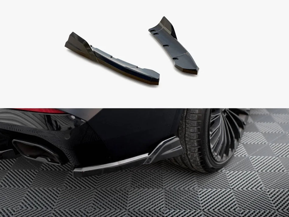 Maxton Rear Side Splitters BMW X3 M-Pack G01 Facelift