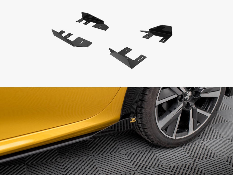 Maxton Side Flaps Peugeot 208 GT Mk2