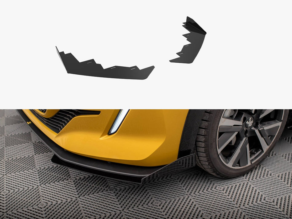 Maxton Front Flaps Peugeot 208 GT Mk2