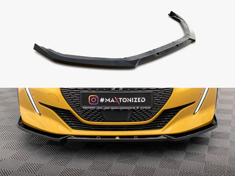 Maxton Front Splitter V.1 Peugeot 208 GT Mk2