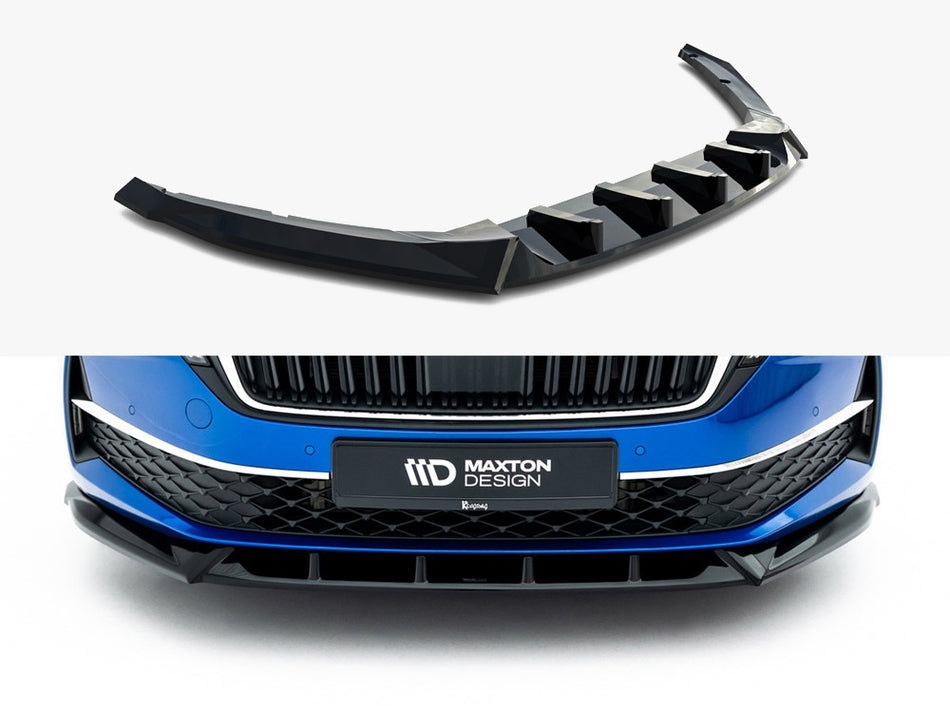 Maxton Front Splitter Skoda Octavia Liftback / Estate Mk4 Facelift