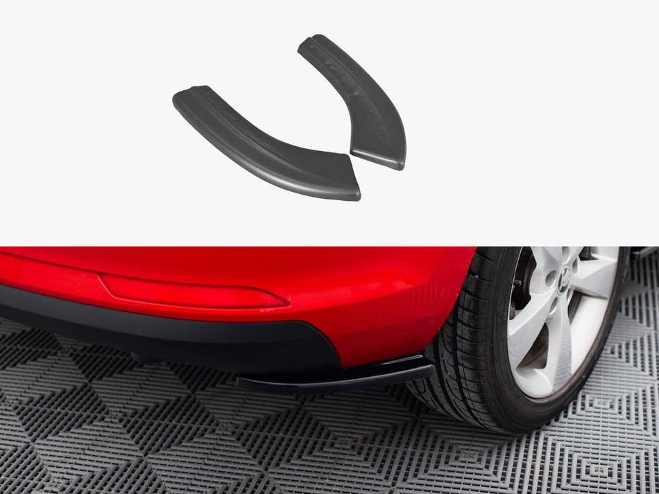 Maxton Rear Side Splitters Skoda Rapid Spaceback