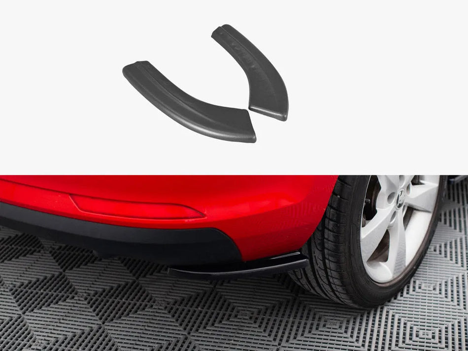 Maxton Rear Side Splitters Skoda Rapid Spaceback