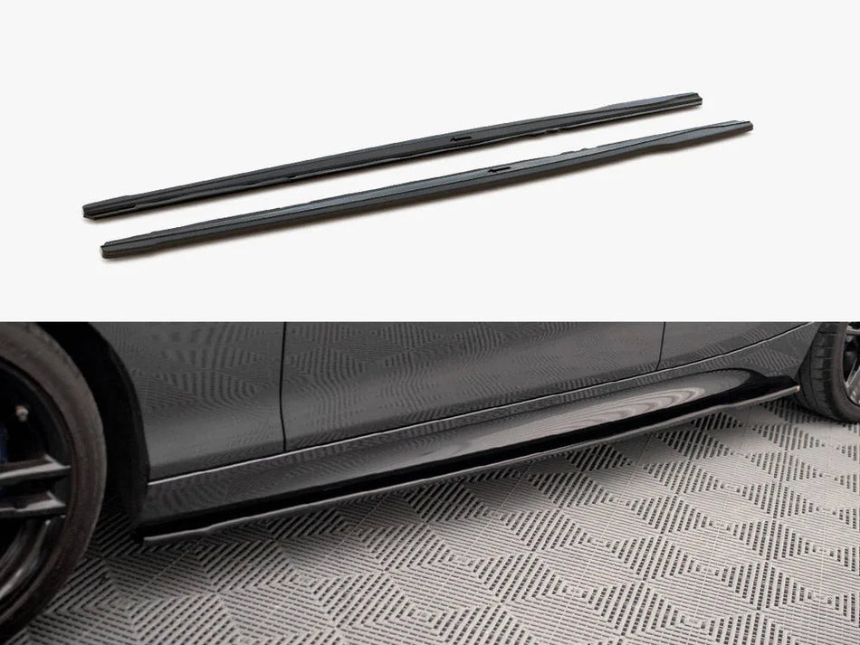 Maxton Side Skirts Diffusers V.2 BMW 1 F20 M135i / M140i / M-Pack