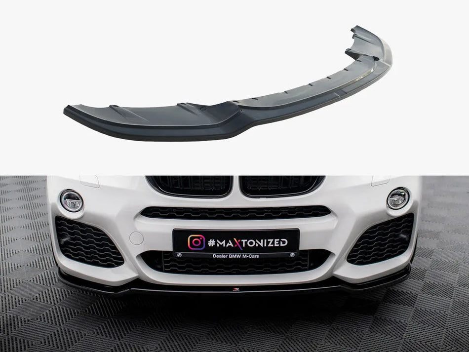 Maxton Front Splitter BMW X3 M-Pack F25 Facelift