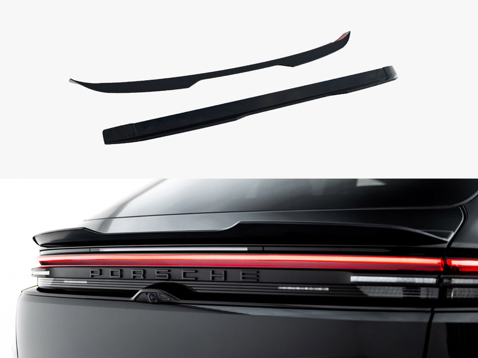 Maxton Bottom Spoiler CAP Porsche Macan EV Mk1