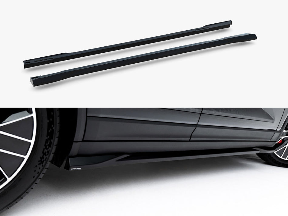 Maxton Side Skirts Diffusers Porsche Macan EV Mk1