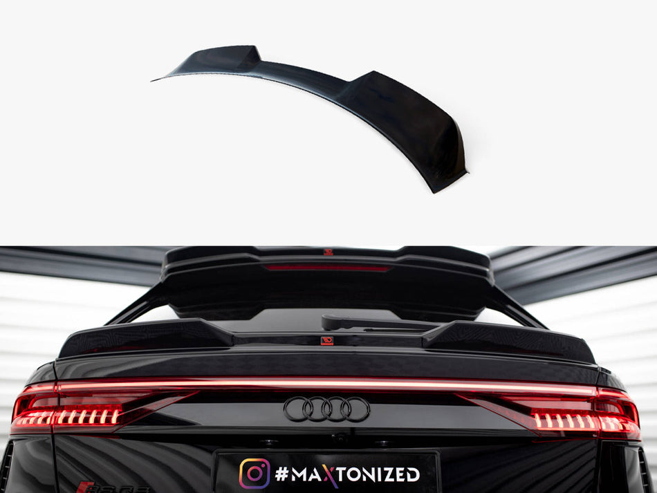 Maxton Lower Spoiler CAP 3D Audi Q8 / RSQ8 / SQ8 / Q8 S-Line Mk1