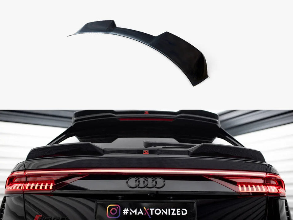 Maxton Lower Spoiler CAP 3D Audi Q8 / RSQ8 / SQ8 / Q8 S-Line Mk1