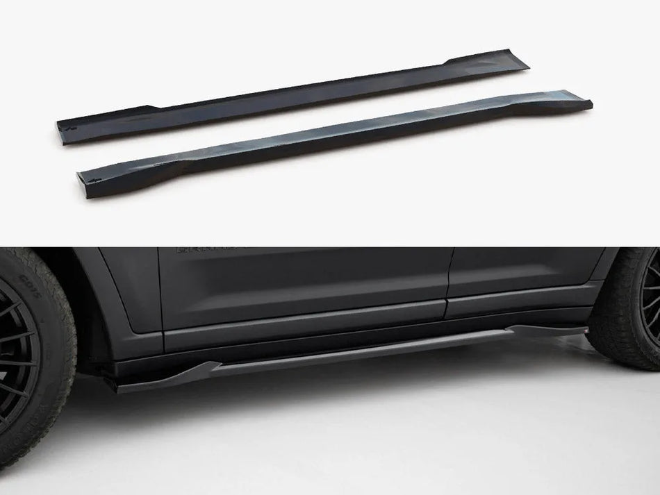 Maxton Side Skirt Diffusers Jeep Grand Cherokee Trailhawk Mk5