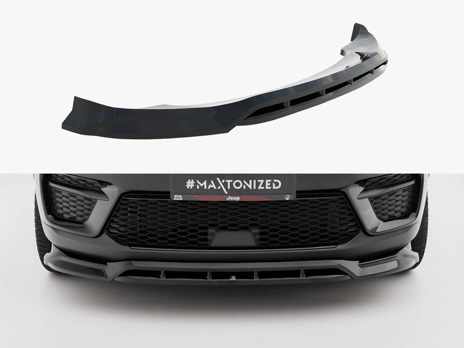 Maxton Front Splitter Jeep Grand Cherokee Trailhawk Mk5