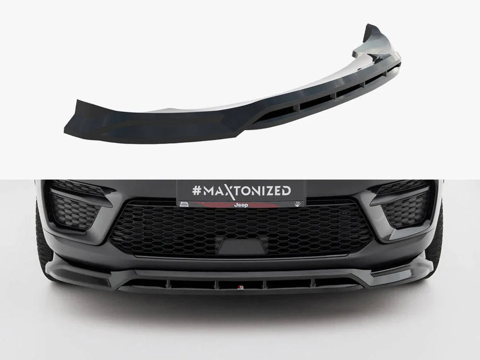 Maxton Front Splitter Jeep Grand Cherokee Trailhawk Mk5