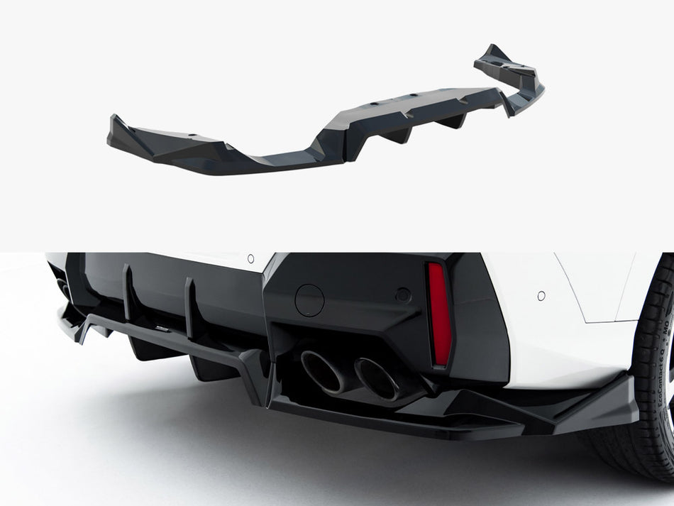 Maxton Rear Splitter (Vertical Bars) BMW X2 M35i U10