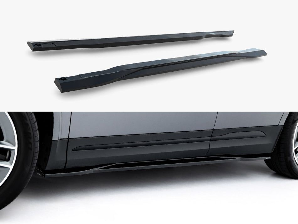 Maxton Side Skirts Diffusers Mercedes-AMG GLA 35 H247 Facelift