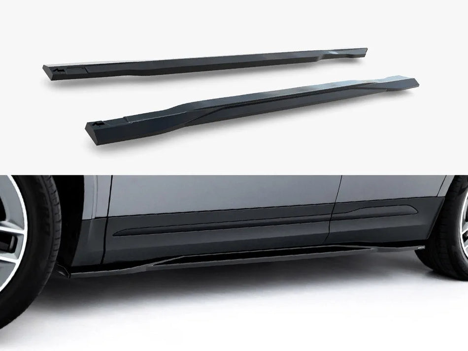 Maxton Side Skirts Diffusers Mercedes-AMG GLA 35 H247 Facelift