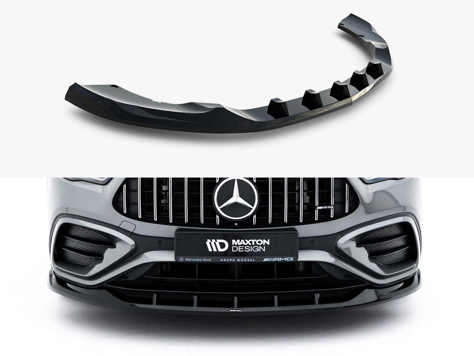 Maxton Front Splitter V.2 Mercedes-AMG GLA 35 H247 Facelift