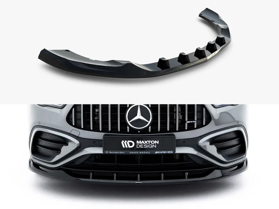 Maxton Front Splitter V.2 Mercedes-AMG GLA 35 H247 Facelift