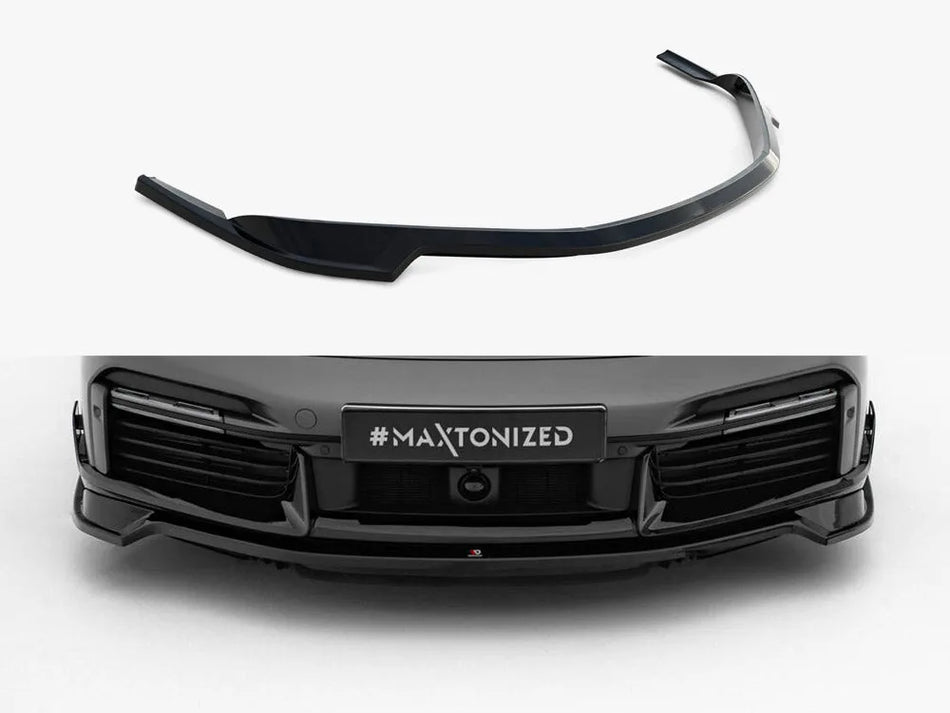Maxton Front Splitter Porsche 911 Turbo S Sport Package 992
